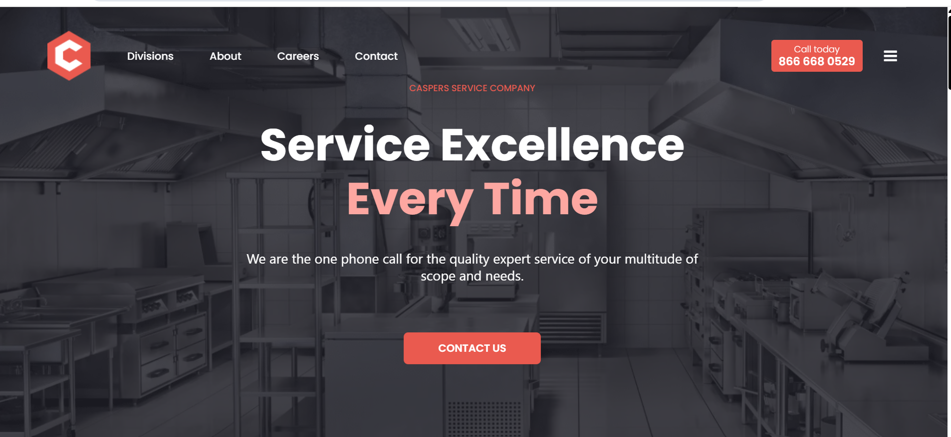 Caspers marketplace screenshot