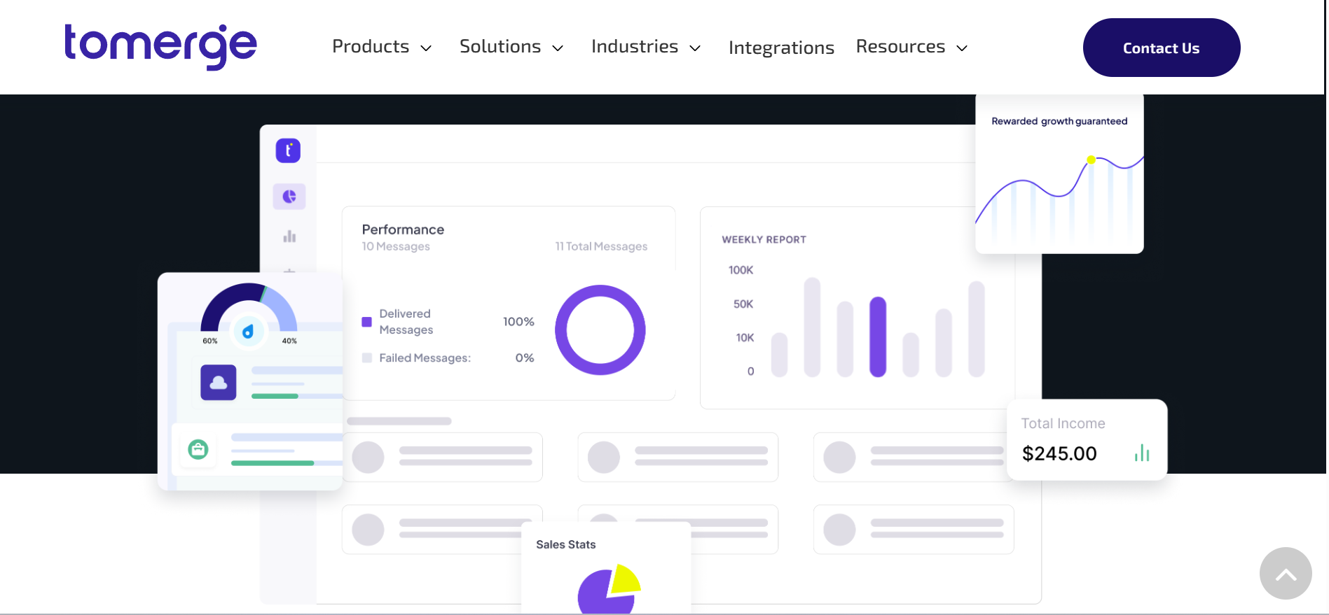 ToMerge dashboard screenshot